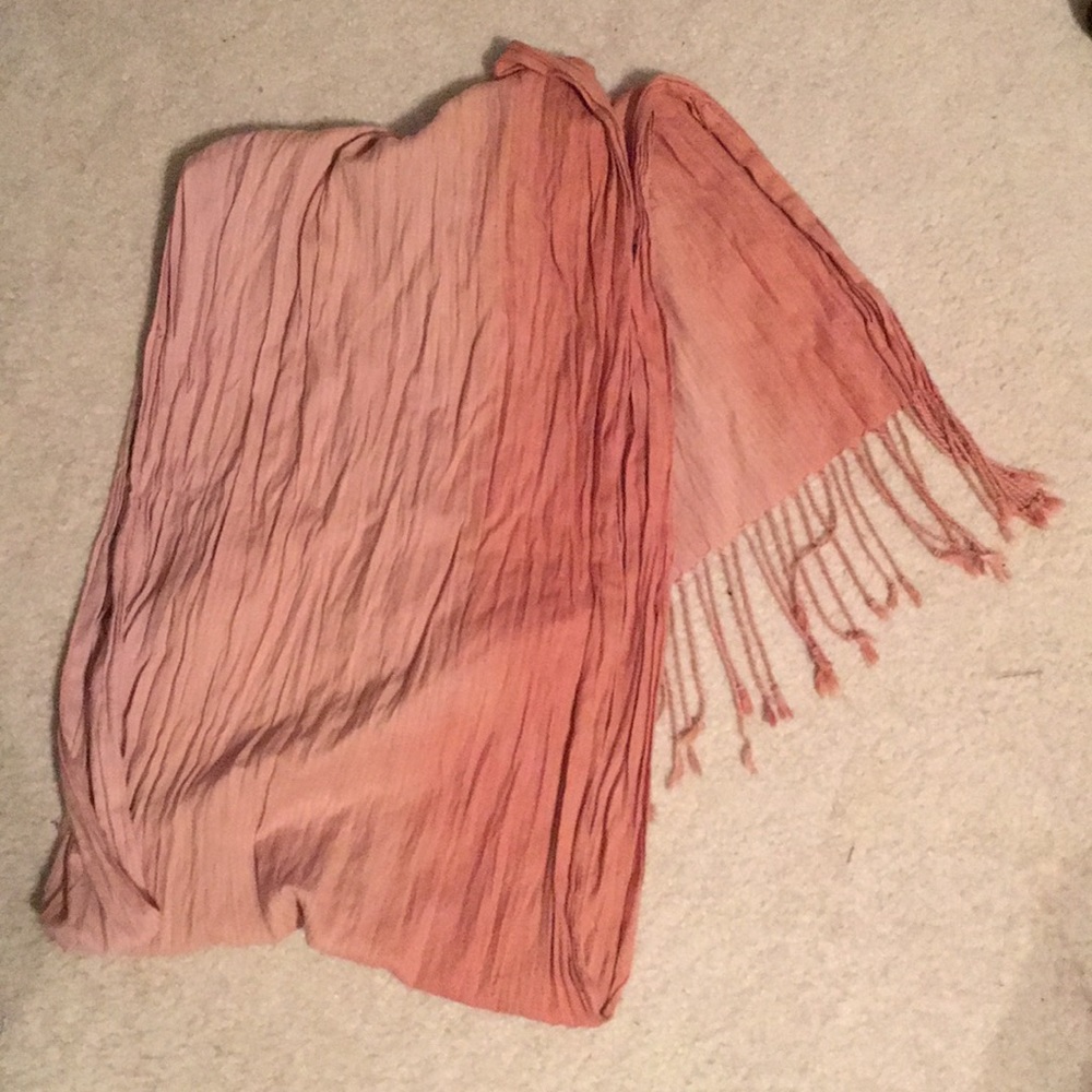 Thin tan ombré scarf